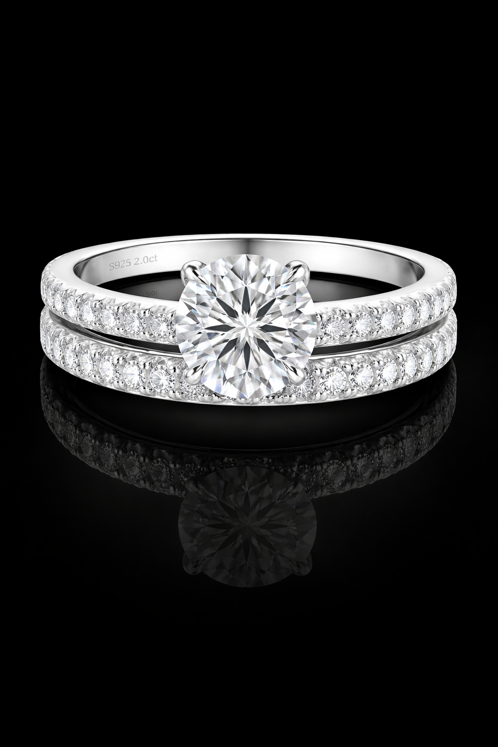 Moissanite Celeste Bridal Set