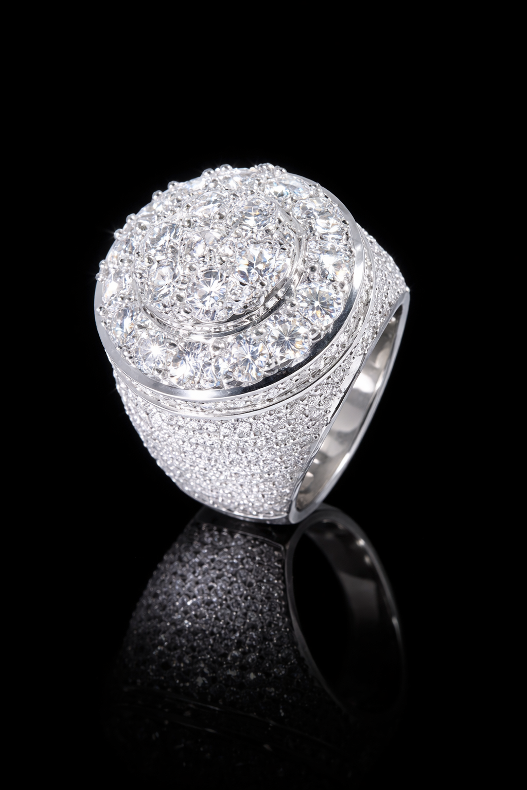 Round Moissanite Ring