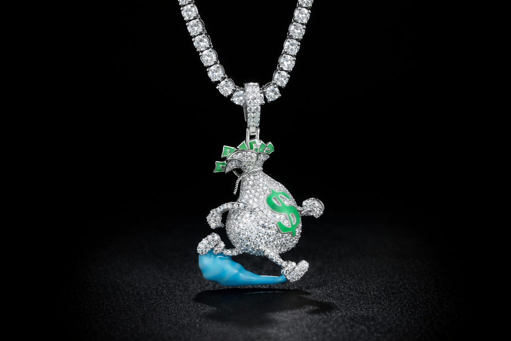 Moissanite Money Bag
