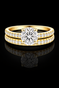 Moissanite Celeste Bridal Set
