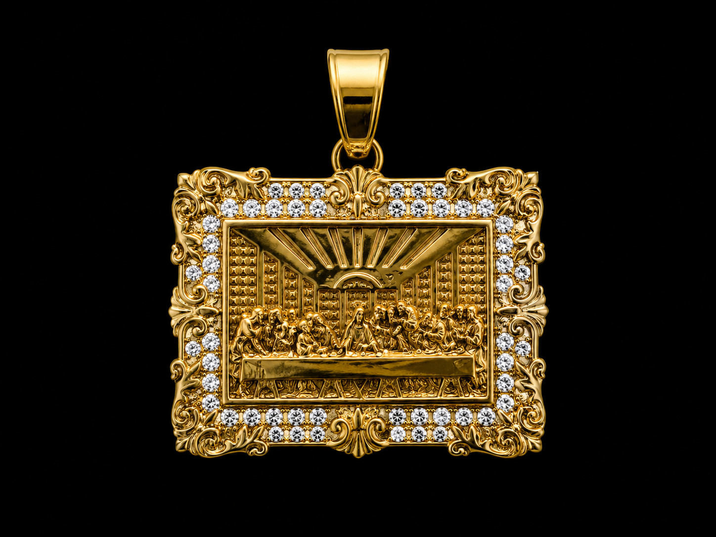 Last Supper Medallion