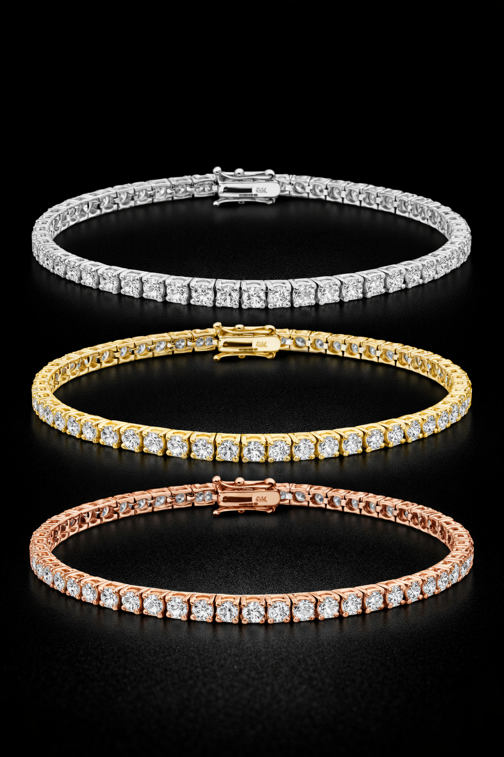 Tennis Bracelets Lab Grown Diamond