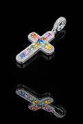 Moissanite Cross