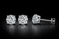 14K Lab Grown Diamond Studs